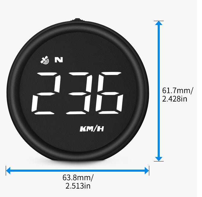 HD Car Head-Up Display (HUD) – Real-Time Speed & Navigation Projection for Safer Driving