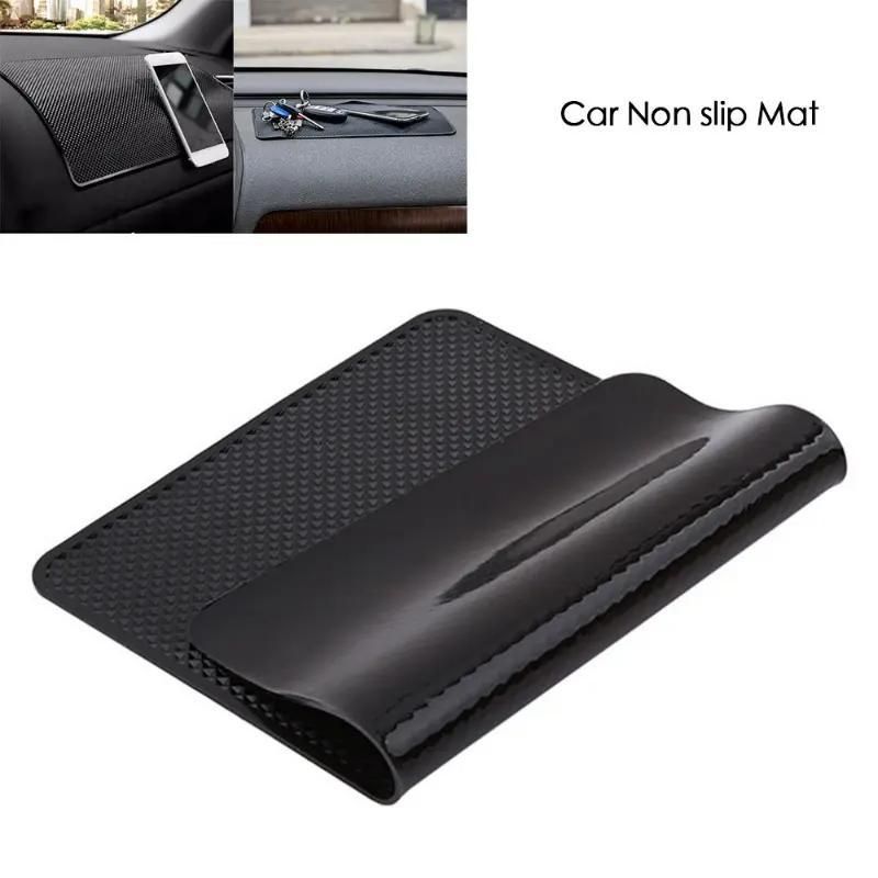 Non-Slip Silicone Car Dashboard Mat – Heat Resistant Anti-Slip Pad for Phones, Keys & Sunglasses