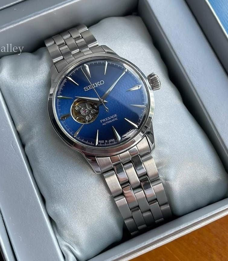 Seiko Presage Open Heart – 7AAA Premium Collection, 43mm Dial