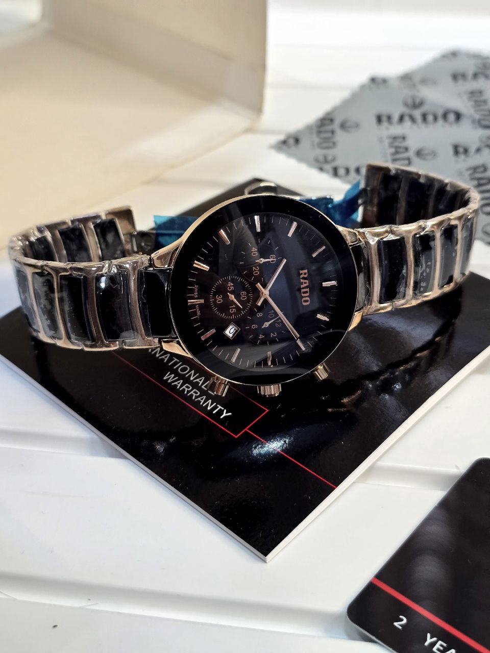 Rado Centrix Black Gold Chronograph Men’s Watch
