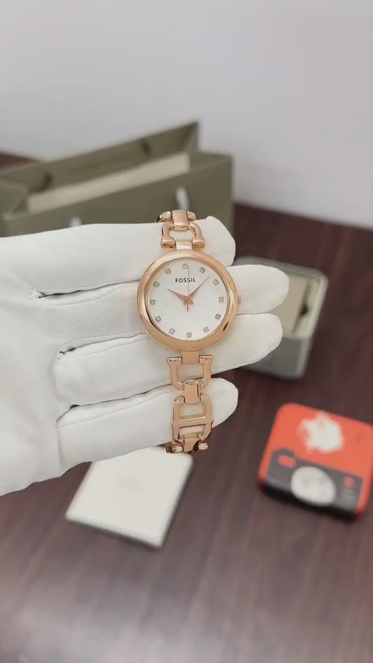 Fossil Women’s Rose Brown Watch