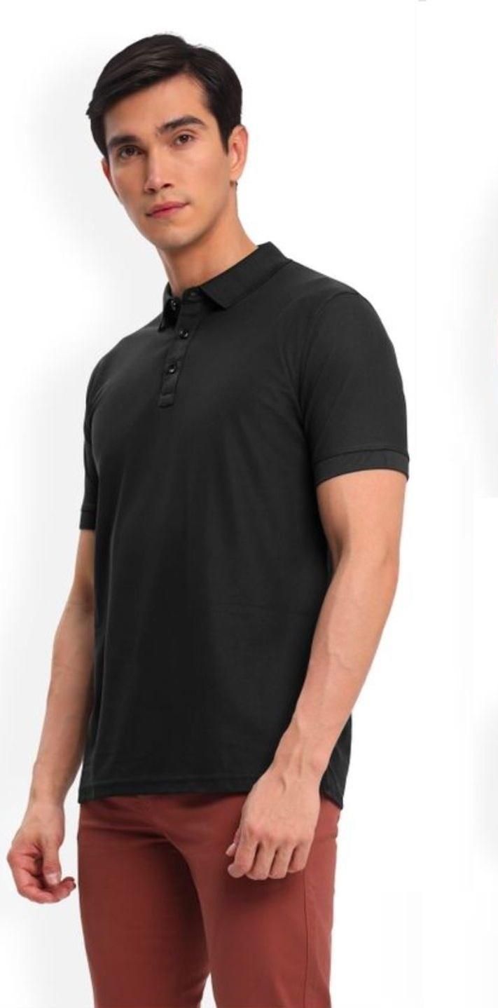 Men's Poly Cotton Polo T-Shirts (Pack of 3) - Half Sleeve, Solid Colors, Regular Fit, Casual Wear