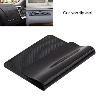 Non-Slip Silicone Car Dashboard Mat – Heat Resistant Anti-Slip Pad for Phones, Keys & Sunglasses