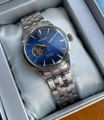 Seiko Presage Open Heart – 7AAA Premium Collection, 43mm Dial