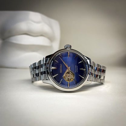 Seiko Presage Open Heart – 7AAA Premium Collection, 43mm Dial
