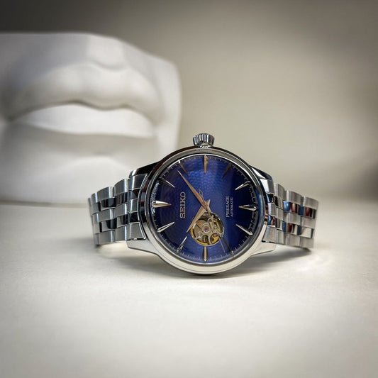 Seiko Presage Open Heart – 7AAA Premium Collection, 43mm Dial