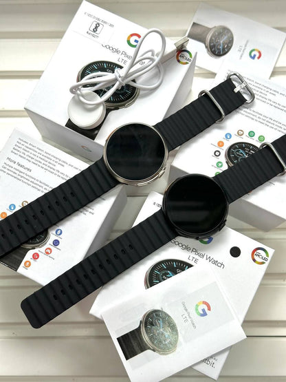 Google Pixel 2 Smartwatch – Titanium, 1.78” HD Display, Bluetooth Calling