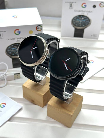 Google Pixel 2 Smartwatch – Titanium, 1.78” HD Display, Bluetooth Calling