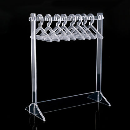 Acrylic Jewelry Organizer Hanging Rack – Wall-Mounted Storage for Earrings, Necklaces & Accessories