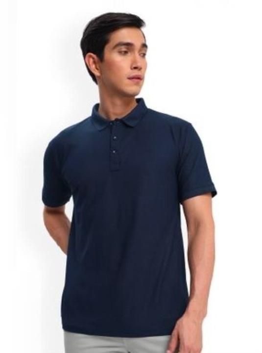 Men's Poly Cotton Polo T-Shirts (Pack of 3) - Half Sleeve, Solid Colors, Regular Fit, Casual Wear