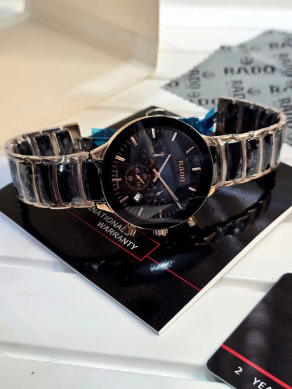 Rado Centrix Black Gold Chronograph Men’s Watch